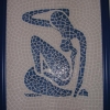 Femme bleue