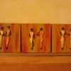 Triptyque "Élégance noire"
